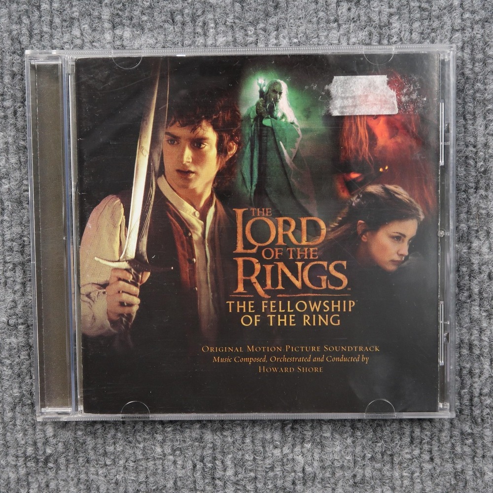 Lord of the Rings Fellowship CD Soundtrack Howard Shore 2001 Enya 9 48110-2